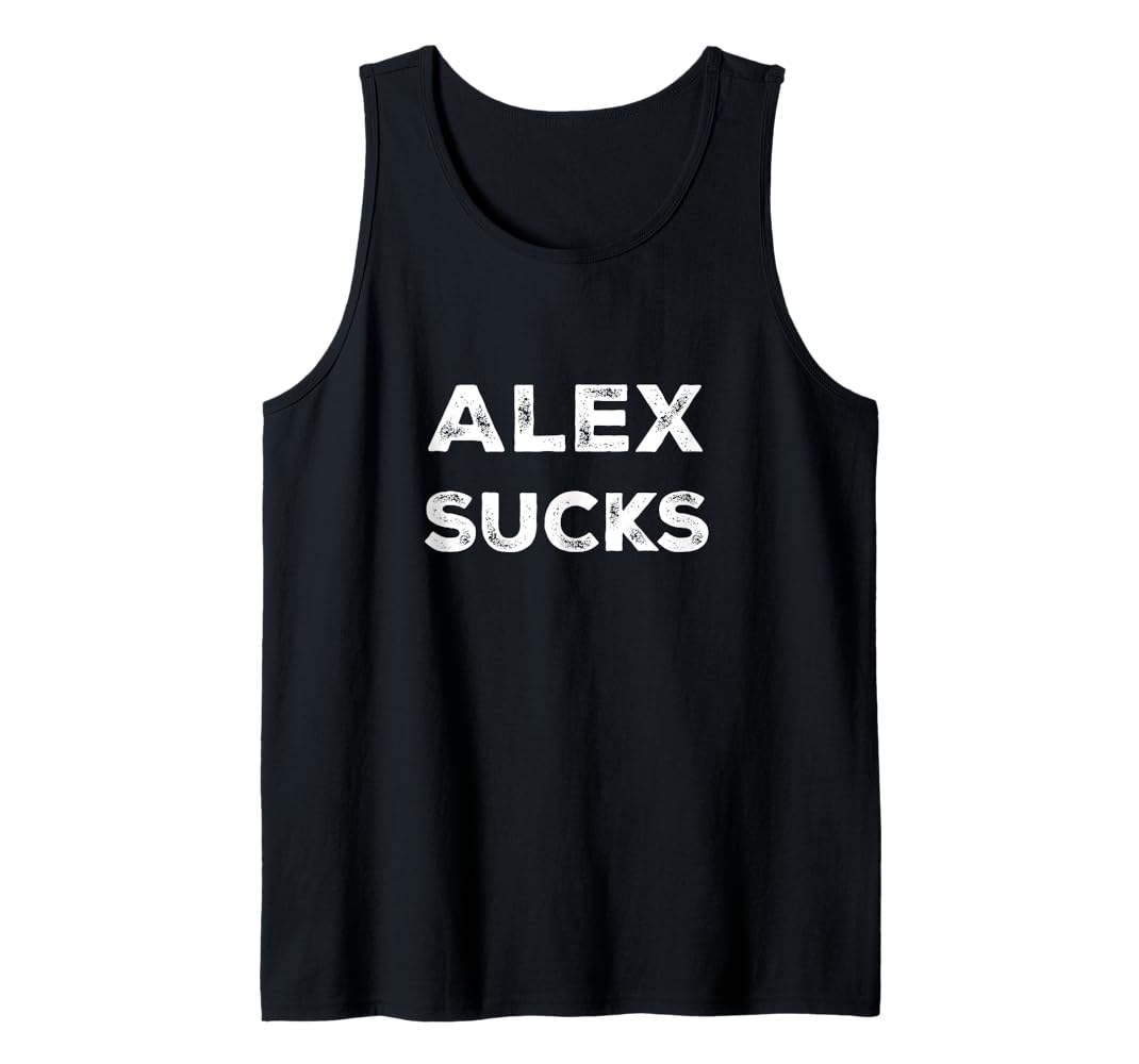Amazon.com: Alex Sucks Tank Top : Clothing, Shoes & Jewelry